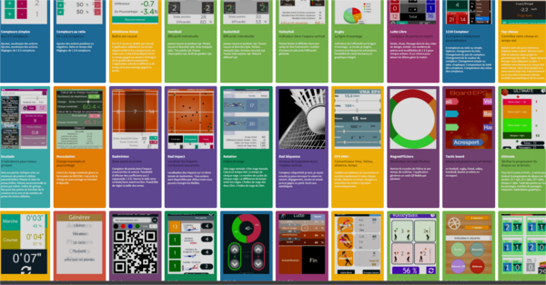 Studio code : annuaire des applis 